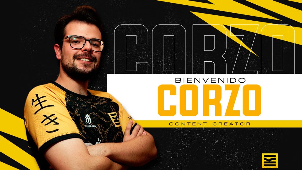 Corzo, nuevo creador de contenido en IKI Team