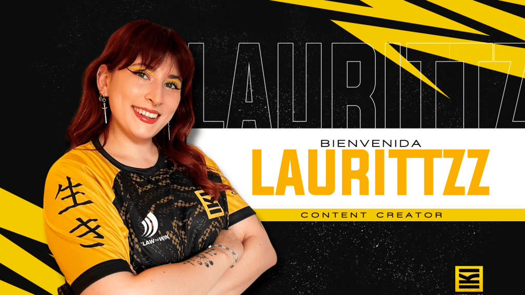 Laurittzz se une como creadora de contenido al IKI Team, comunidad de creadores de contenido y esports.